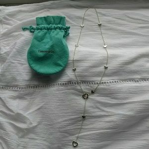 Tiffany silver heart necklace